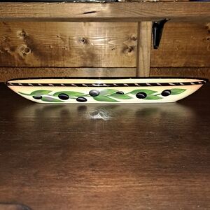 Colorful Ceramic Oval Dish